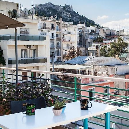 Bright Apt. With Lovely View In Lycabettus! Apartman Athén Kültér fotó