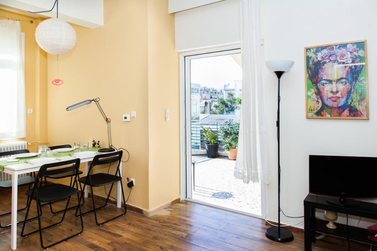 Bright Apt. With Lovely View In Lycabettus! Apartman Athén Kültér fotó
