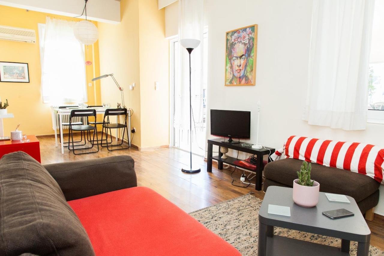 Bright Apt. With Lovely View In Lycabettus! Apartman Athén Kültér fotó